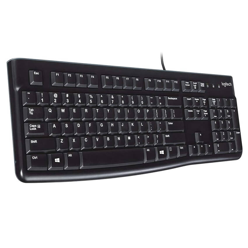 Logitech K120 USB Vezetékes Billentyűzet (920-002491)