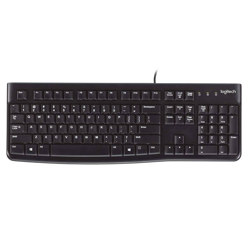 Logitech K120 USB Vezetékes Billentyűzet (920-002491)
