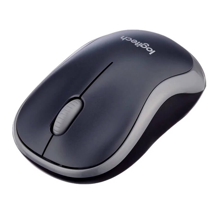 Logitech M185 USB Vezeték Nélküli Egér Szürke (910-002238)