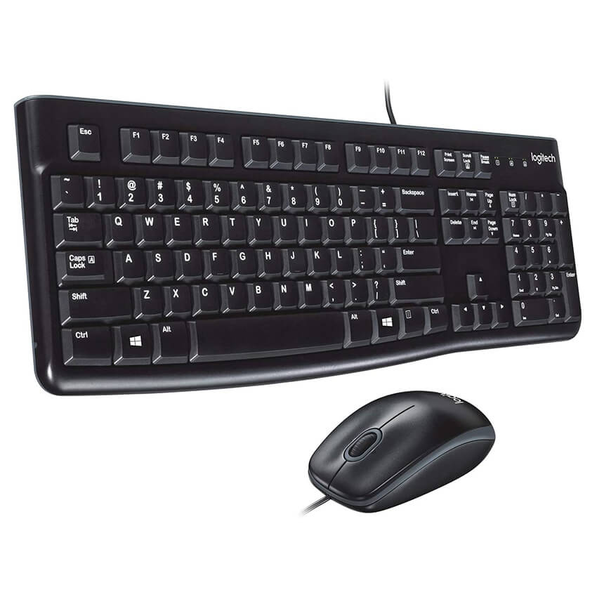 Kit de Teclado y Mouse Logitech MK120, Negro Kit de Teclado y Mouse Logitech MK120, Negro