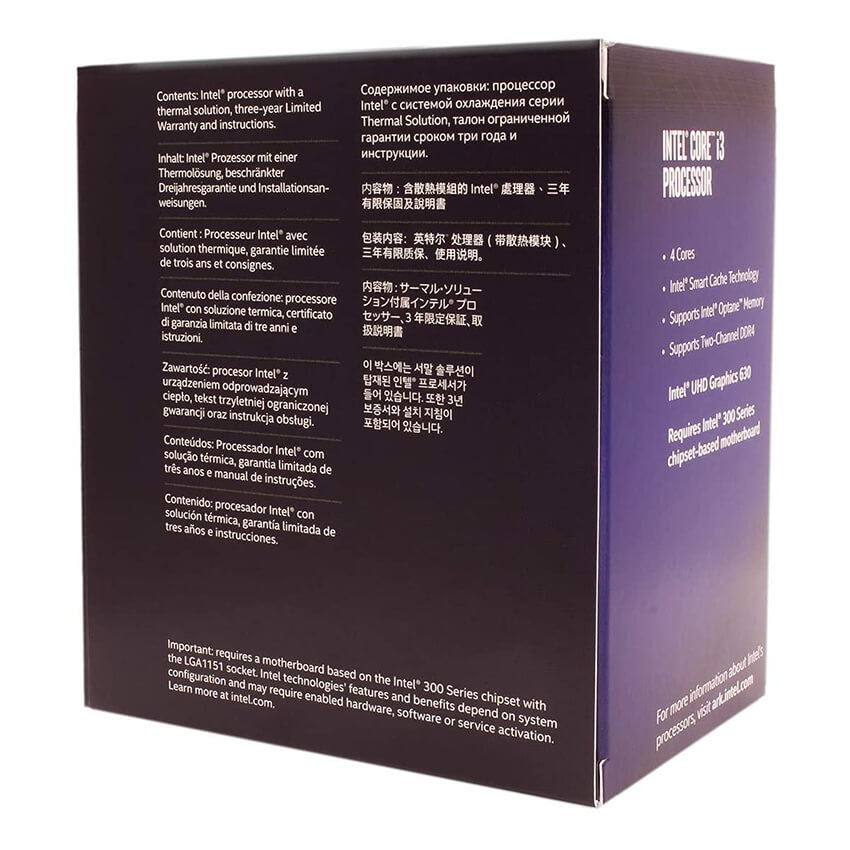 Intel Core i3, Gen 8