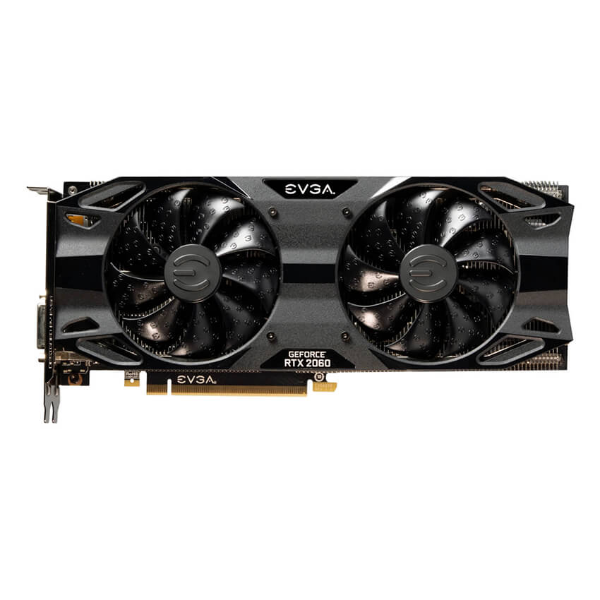 Placa de Video EVGA GeForce RTX 2060 XC ULTRA BLACK GAMING 6GB GDDR6 (06G-P4-2163-KR)