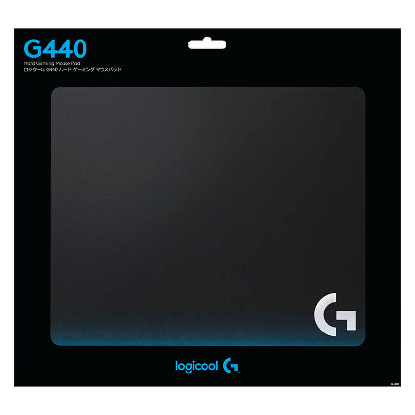 Pad de Mouse Logitech G440, Hard Gaming, Negro, 943-000098