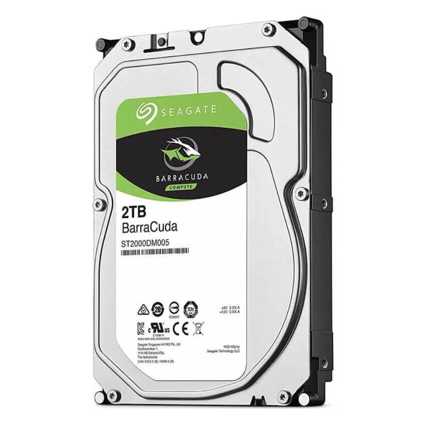 Disco Interno BarraCuda 2TB SATA3 5400rpm 256MB Cache 3.5", ST2000DM005