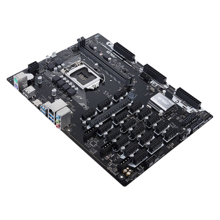 Motherboard ASUS B250 MINING EXPERT, Criptomonedas, Bitcoins, Socket LGA1151
