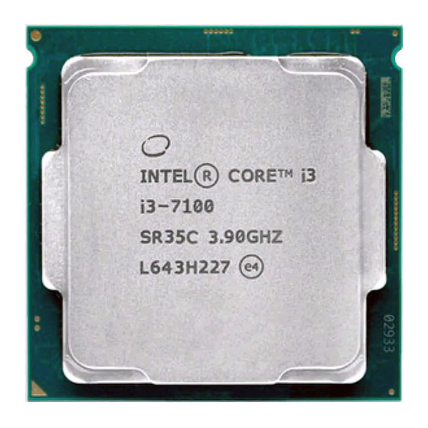 Procesador Intel Core i3-7100, 3.9GHz, 2 Núcleos, 3MB L3, Sin cooler/disipador, Socket LGA1151, TRAY, TR80677I37100