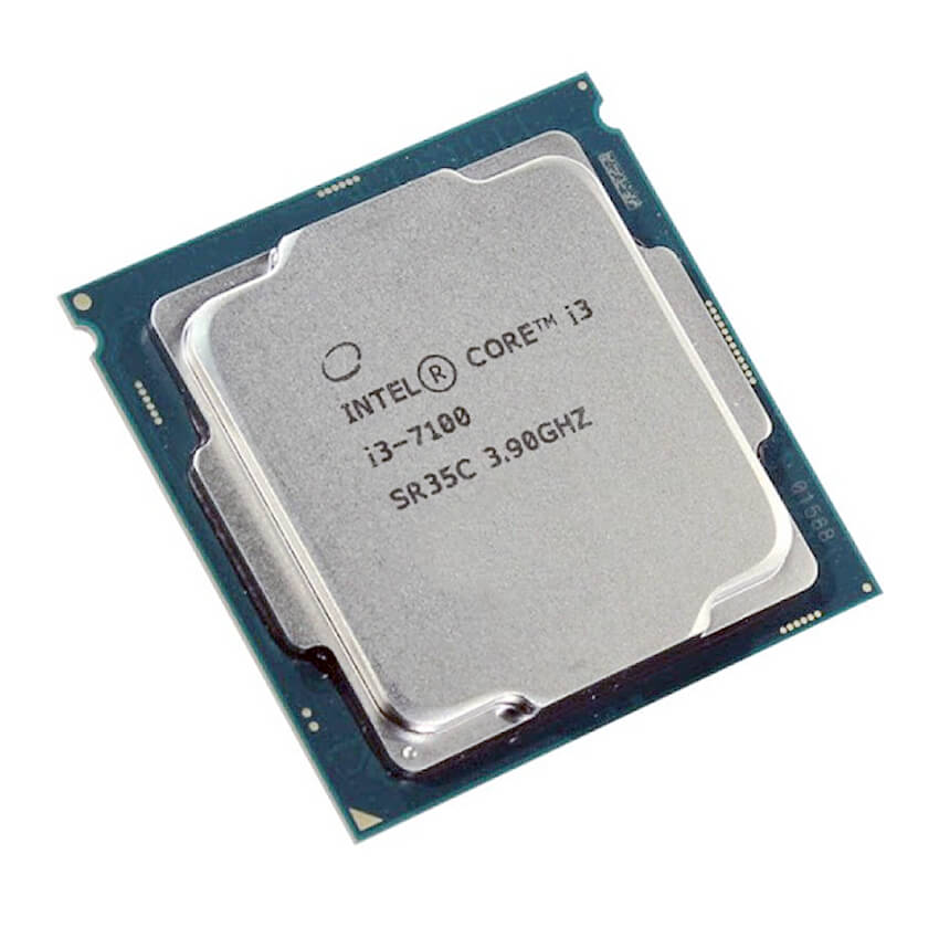 Procesador Intel Core i3-7100, 3.9GHz, 2 Núcleos, 3MB L3, Sin cooler/disipador, Socket LGA1151, TRAY, TR80677I37100