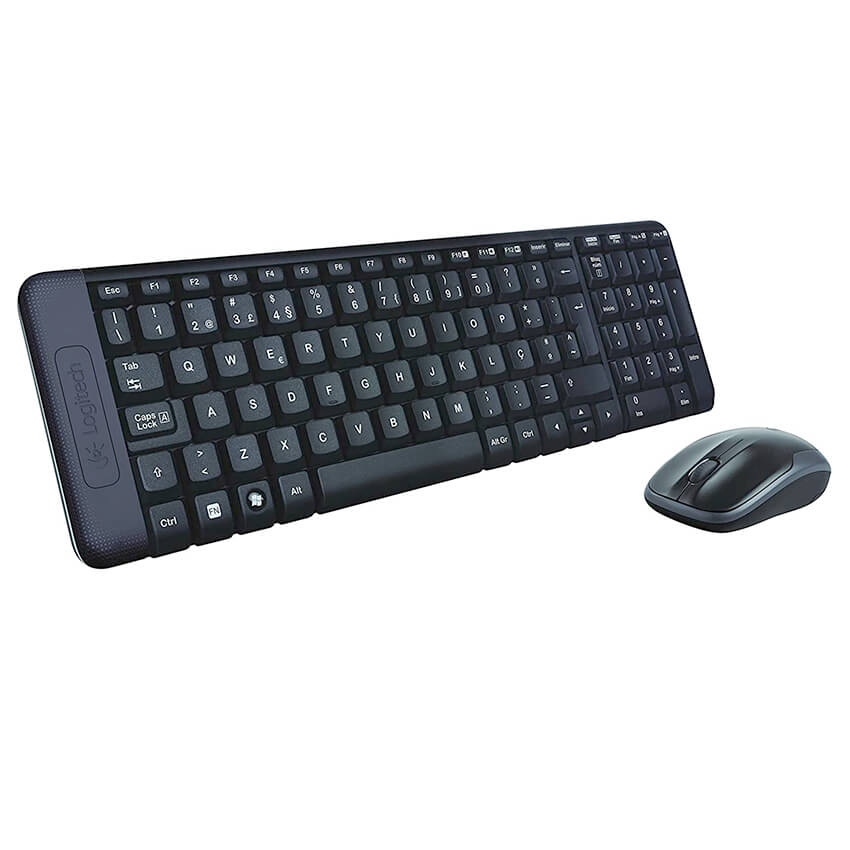 Kit de Teclado y Mouse Inalámbrico Logitech MK220, Negro, 920-004430