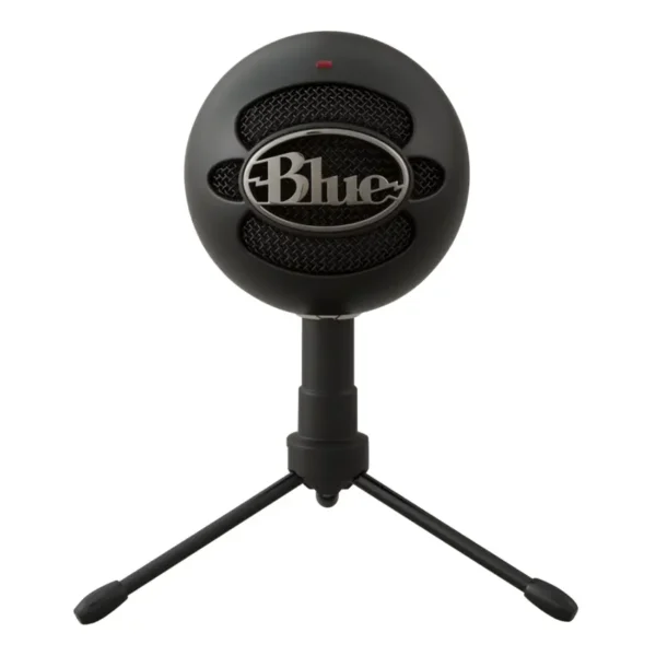 Micrófono Blue Snowball iCE USB, Condensador, Cardioide, Trípode, Negro, Logitech