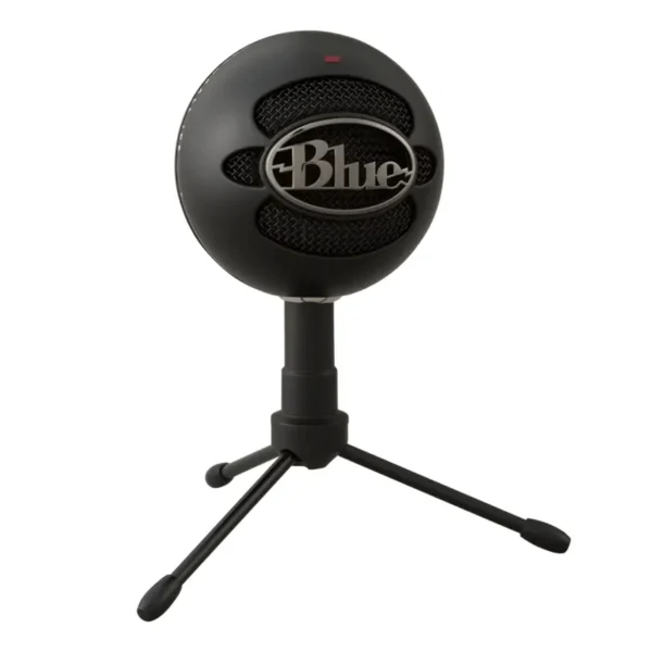 Micrófono Blue Snowball iCE USB, Condensador, Cardioide, Trípode, Negro, Logitech