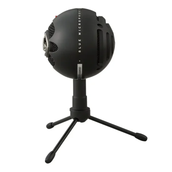 Micrófono Blue Snowball iCE USB, Condensador, Cardioide, Trípode, Negro, Logitech
