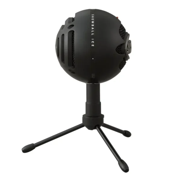 Micrófono Blue Snowball iCE USB, Condensador, Cardioide, Trípode, Negro, Logitech