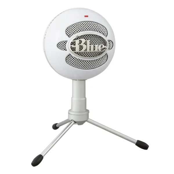 Micrófono Blue Snowball iCE USB, Condensador, Cardioide, Trípode, Blanco, Logitech
