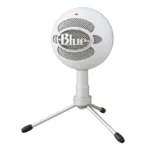 Micrófono Blue Snowball iCE USB, Condensador, Cardioide, Trípode, Blanco, Logitech