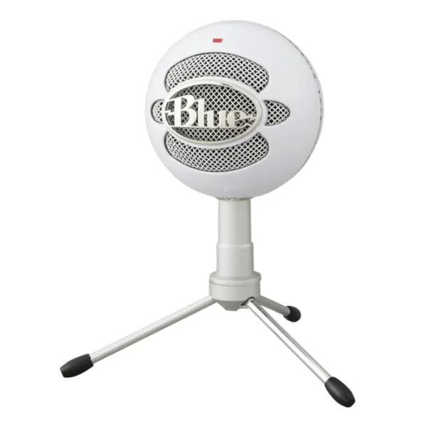 Micrófono Blue Snowball iCE USB, Condensador, Cardioide, Trípode, Blanco, Logitech
