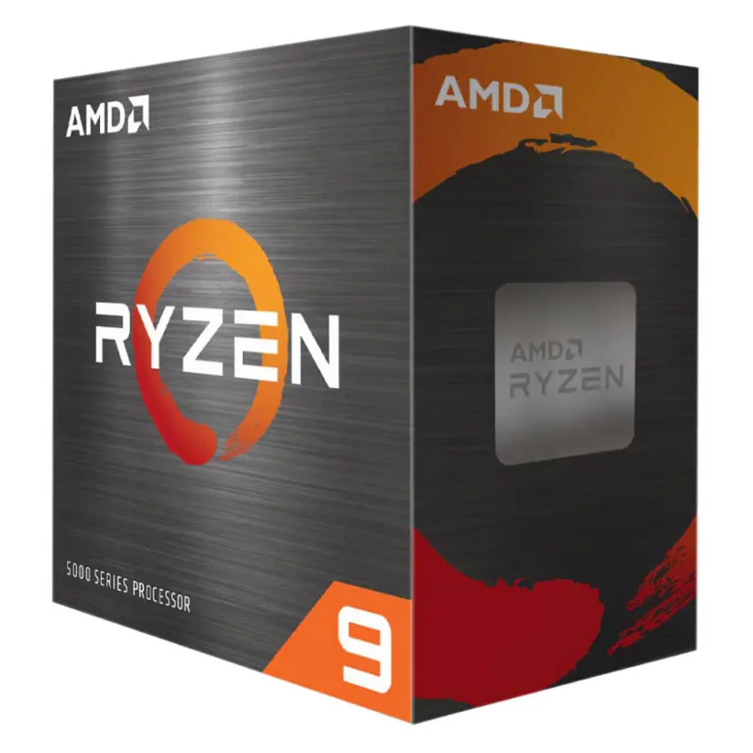 Procesador AMD Ryzen 9 Series 5000, Sin cooler/disipador, Socket AM4, BOX