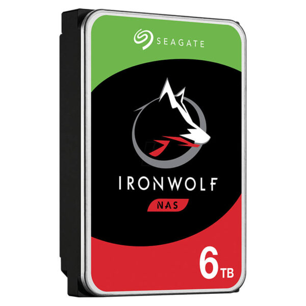 Disco Interno NAS Seagate IronWolf 6TB SATA3 5400rpm 256MB Cache 3.5" (CMR)