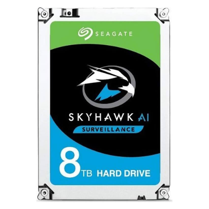 Disco Interno Seagate Skyhawk AI 8TB SATA3 7200rpm 256MB Cache 3.5", ST8000VE001