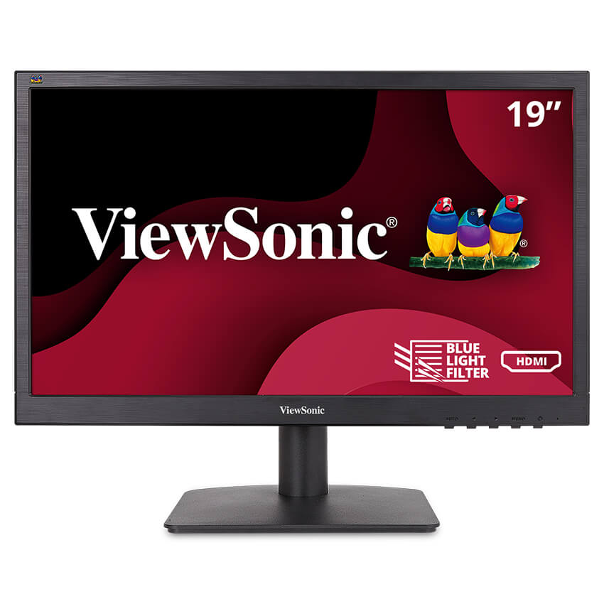 Monitor ViewSonic VA1903h, 18.5", 60Hz, TN, 1366x768, 5ms, HDMI, VGA, 766907002270