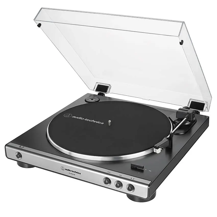 Bandeja Giradiscos Audio-Technica AT-LP60X-GM (Plateada / Negra)