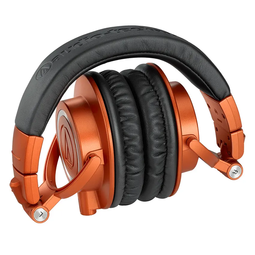 Audio-Technica ATH-M50xMO Auriculares de monitoreo cerrados (Edición Limitada Lantern Glow / Naranja)