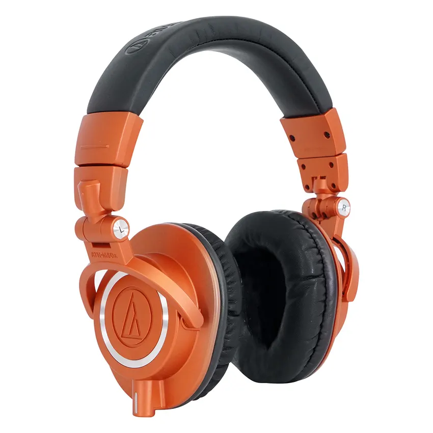 Audio-Technica ATH-M50xMO Auriculares de monitoreo cerrados (Edición Limitada Lantern Glow / Naranja)