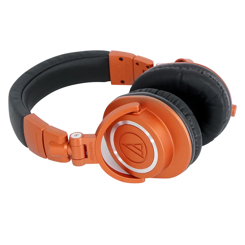 Audio-Technica ATH-M50xMO Auriculares de monitoreo cerrados (Edición Limitada Lantern Glow / Naranja)