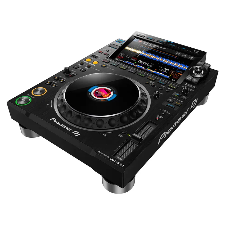 Pioneer DJ CDJ-3000 Reproductor profesional de alto rendimiento con pantalla táctil