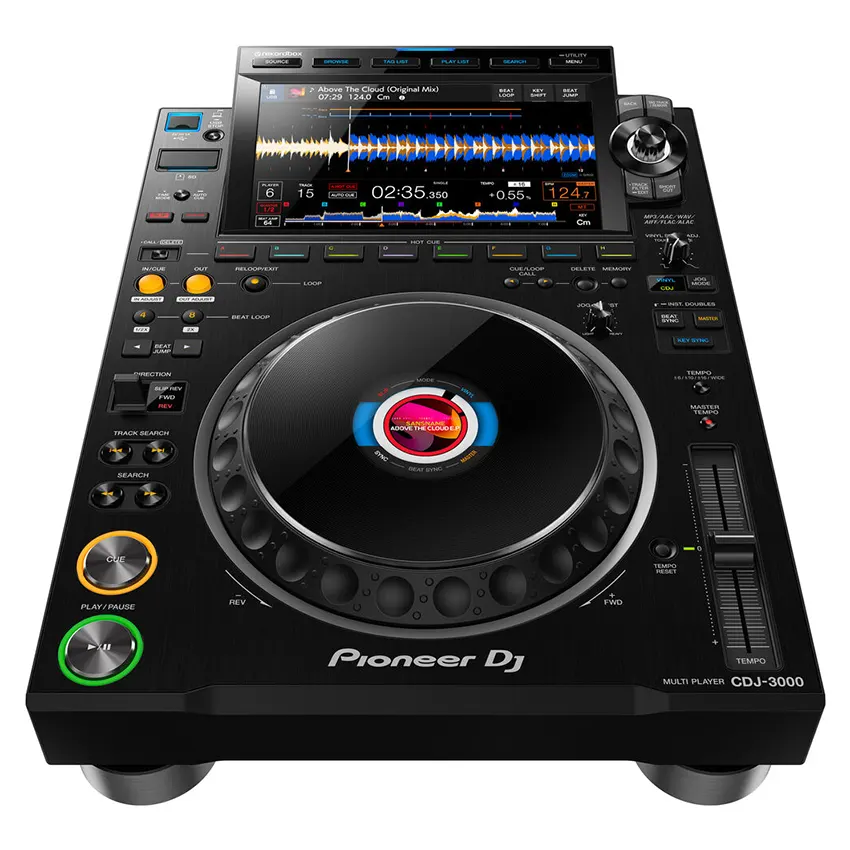 Pioneer DJ CDJ-3000 Reproductor profesional de alto rendimiento con pantalla táctil