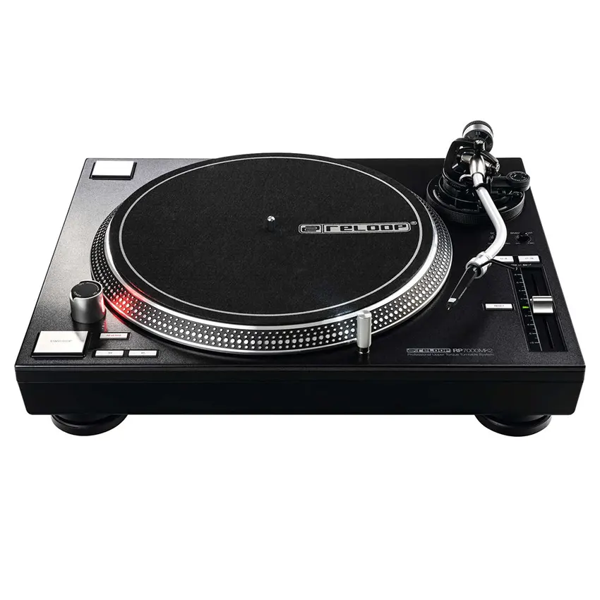 Reloop RP-7000 MK2 Bandeja giradiscos de alto torque (Negra)