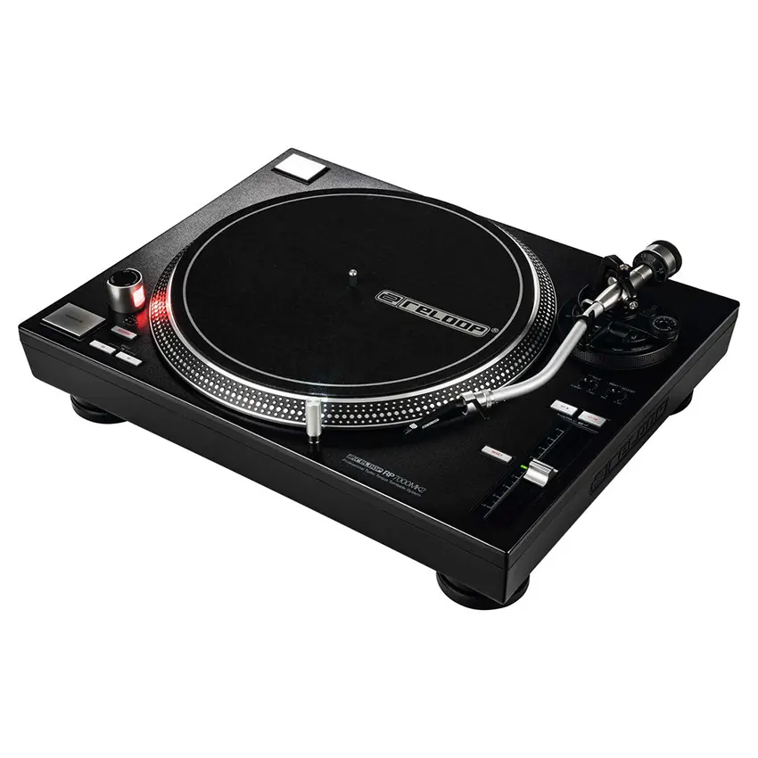 Reloop RP-7000 MK2 Bandeja giradiscos de alto torque (Negra)