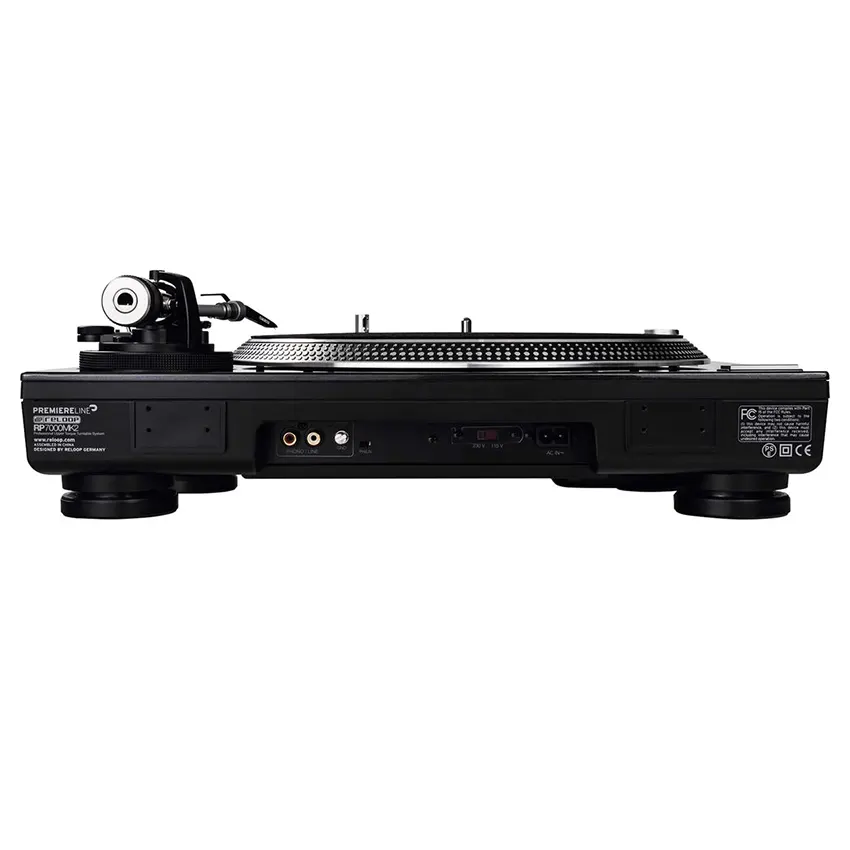 Reloop RP-7000 MK2 Bandeja giradiscos de alto torque (Negra)