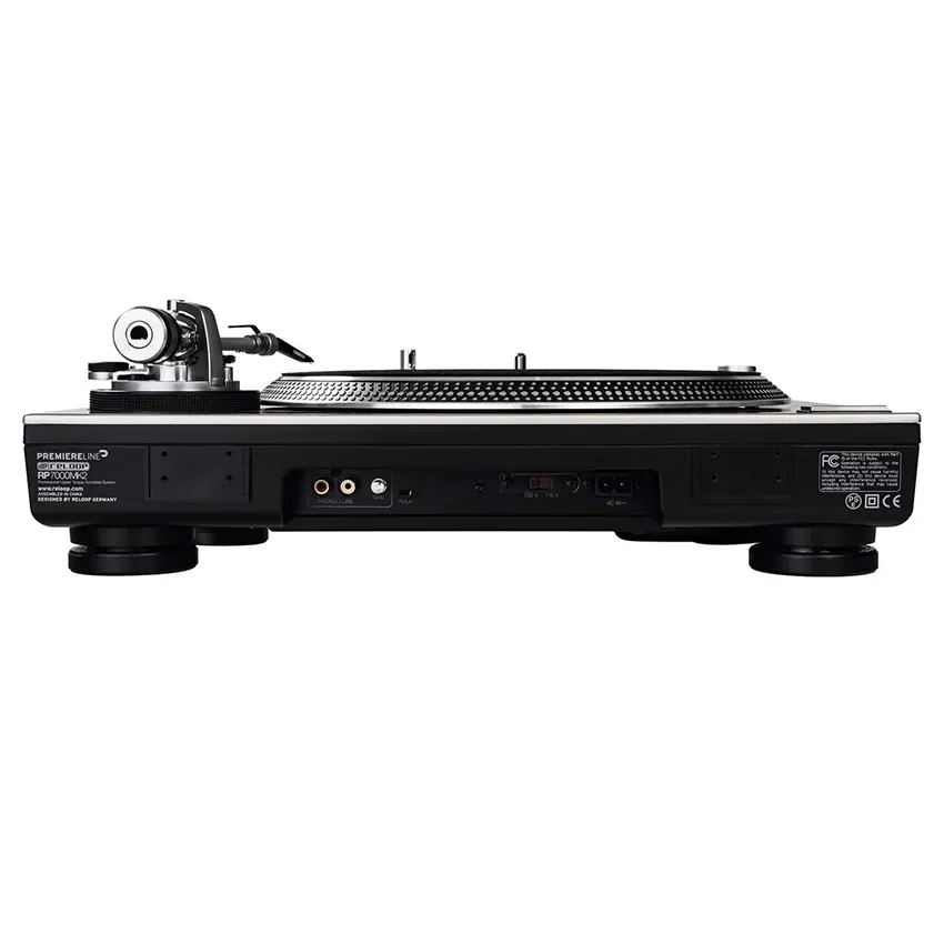 Reloop RP-7000 MK2 Bandeja giradiscos de alto torque (Plateada)