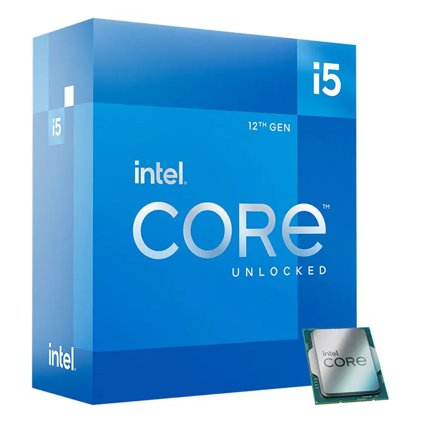 Procesador Intel Core i5, Generación 12, Con Video, Unlocked, Socket LGA1700, BOX