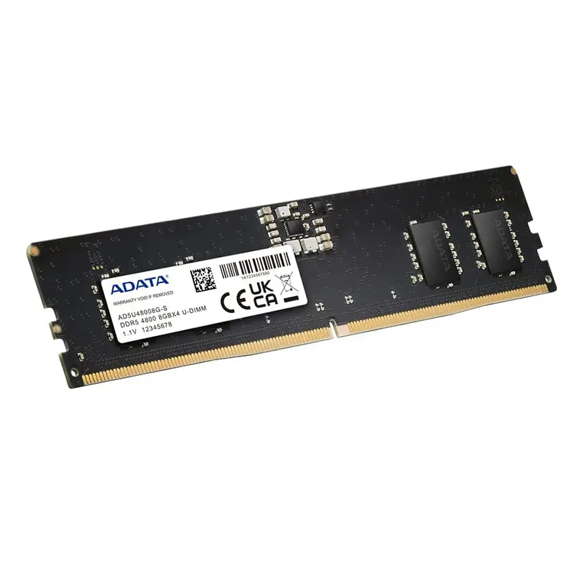 Memoria ADATA 8GB, DDR5, 4800MHz, CL40, 1.1 V, UDIMM