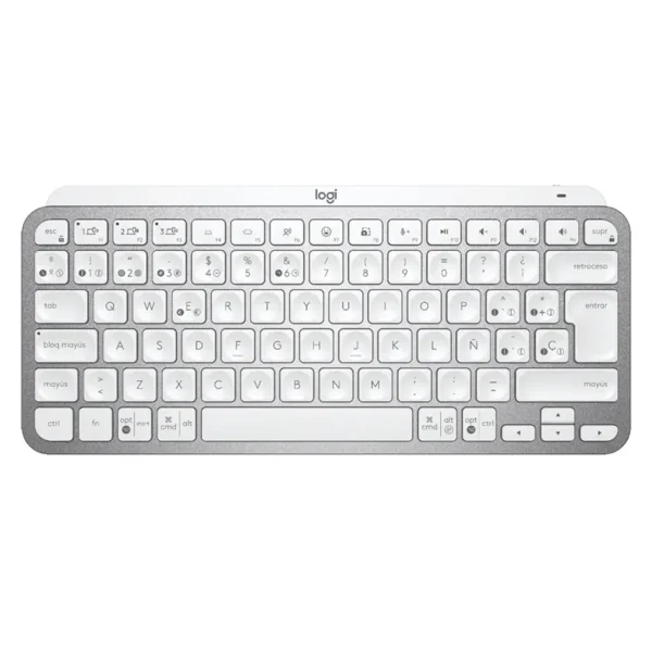 Teclado Inalámbrico Logitech MX Keys Mini, Gris, Español