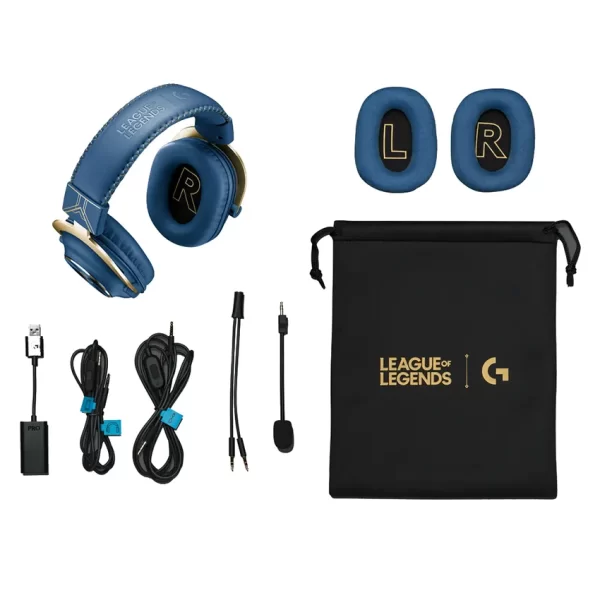 Auriculares inalámbricos con micrófono Logitech G PRO X para gaming con  Blue VO!CE
