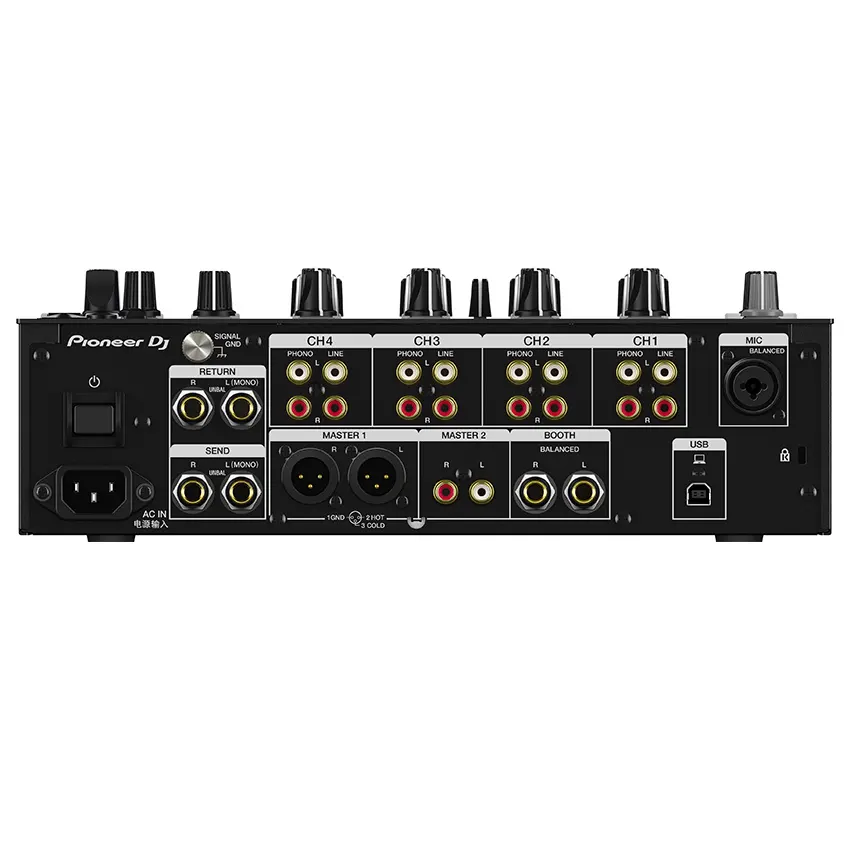 Mezclador de 4 Canales Pioneer DJ DJM-750MK2 con Placa de Sonido USB