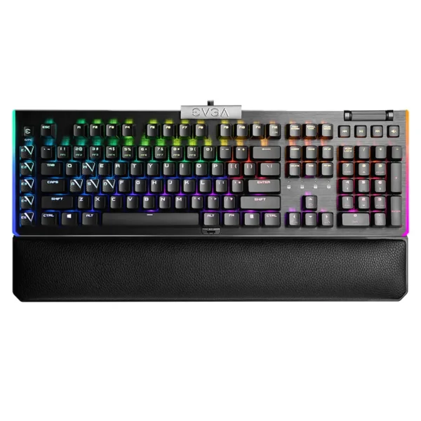 Teclado EVGA Z20 RGB Optical (Linear Switch), Mecánico, Iluminación LED, Gamer, Español