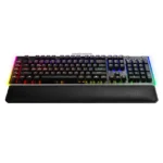 Teclado EVGA Z20 RGB Optical (Linear Switch), Mecánico, Iluminación LED, Gamer, Español