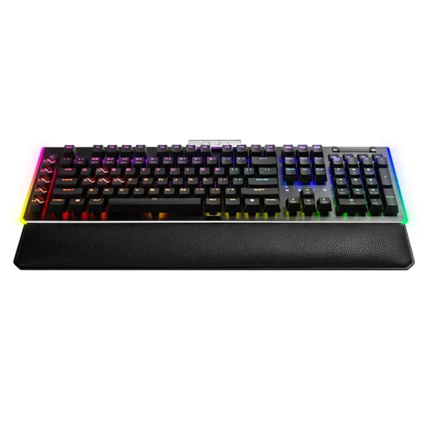 Teclado EVGA Z20 RGB Optical (Linear Switch), Mecánico, Iluminación LED, Gamer, Español