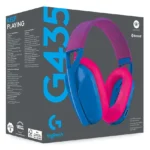 Auriculares Inalámbricos Logitech G G435, Gamer, LIGHTSPEED, Bluetooth, Azul/Rosa/Púrpura