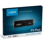 Disco SSD Crucial P3 Plus NVMe 1TB, QLC, 3D NAND, PCIe 4.0, M.2 2280