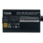 Fuente de alimentación Cooler Master G700 Gold, 700W 80 PLUS