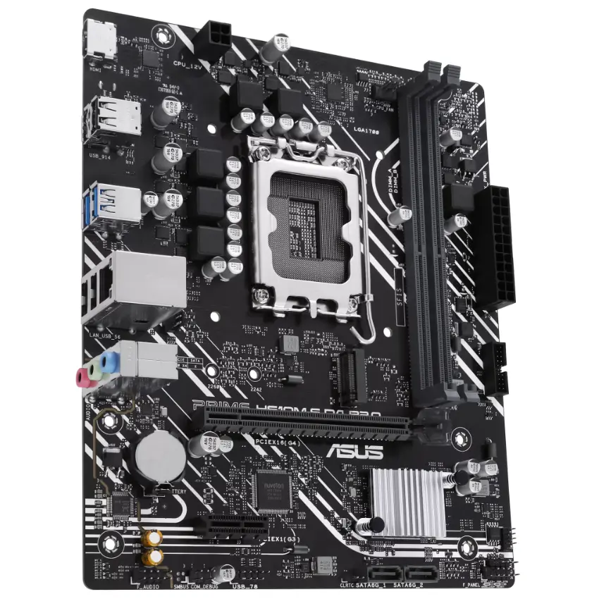 Motherboard ASUS PRIME H610M-F D4 R2.0, Socket 1700 Motherboard ASUS PRIME H610M-F D4 R2.0, Socket 1700