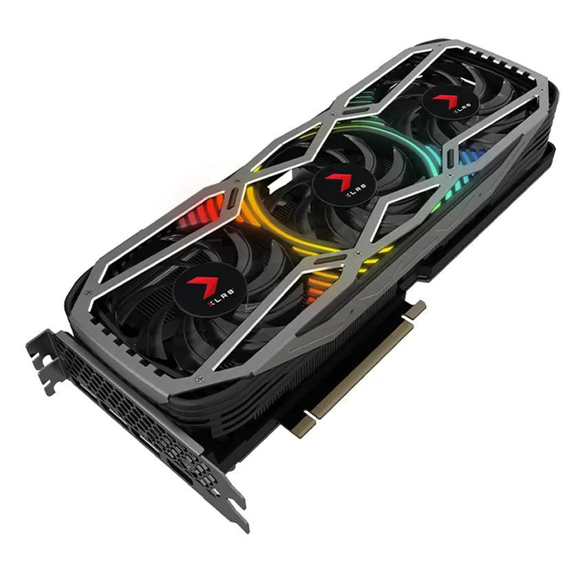 Placa de Video PNY GeForce RTX 3080 Ti 12GB XLR8 Gaming REVEL EPIC-X RGB Triple Fan Placa de Video PNY GeForce RTX 3080 Ti 12GB XLR8 Gaming REVEL EPIC-X RGB Triple Fan