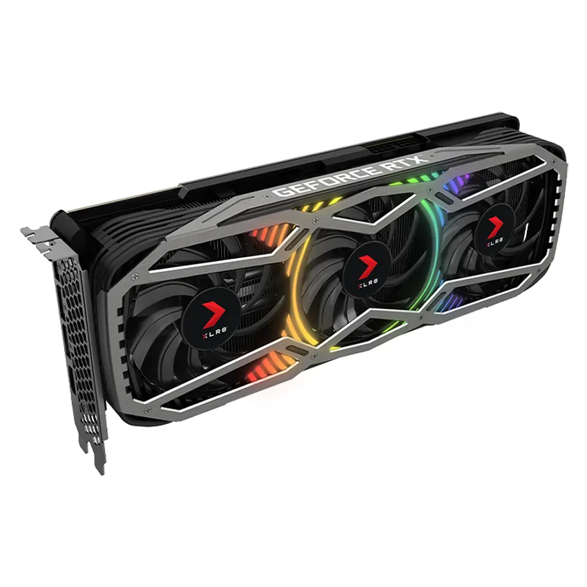 Placa de Video PNY GeForce RTX 3080 Ti 12GB XLR8 Gaming REVEL EPIC-X RGB Triple Fan Placa de Video PNY GeForce RTX 3080 Ti 12GB XLR8 Gaming REVEL EPIC-X RGB Triple Fan