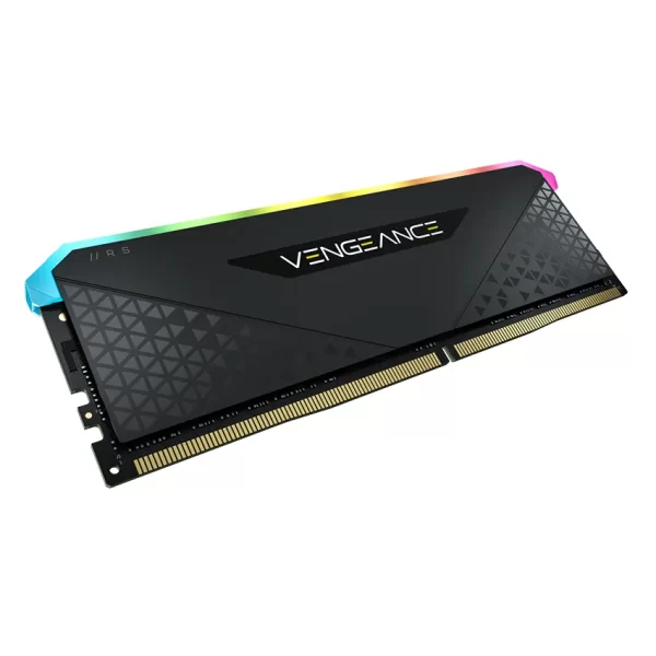 Memoria Corsair VENGEANCE RGB RS, DDR4, 3200MHz, CL16, XMP, RGB, Negro