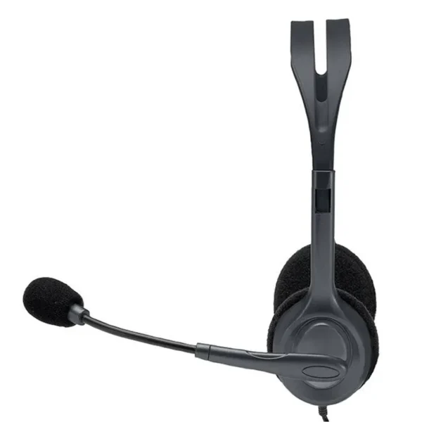 Auriculares Logitech H111, Mini Plug 3.5mm, Negro