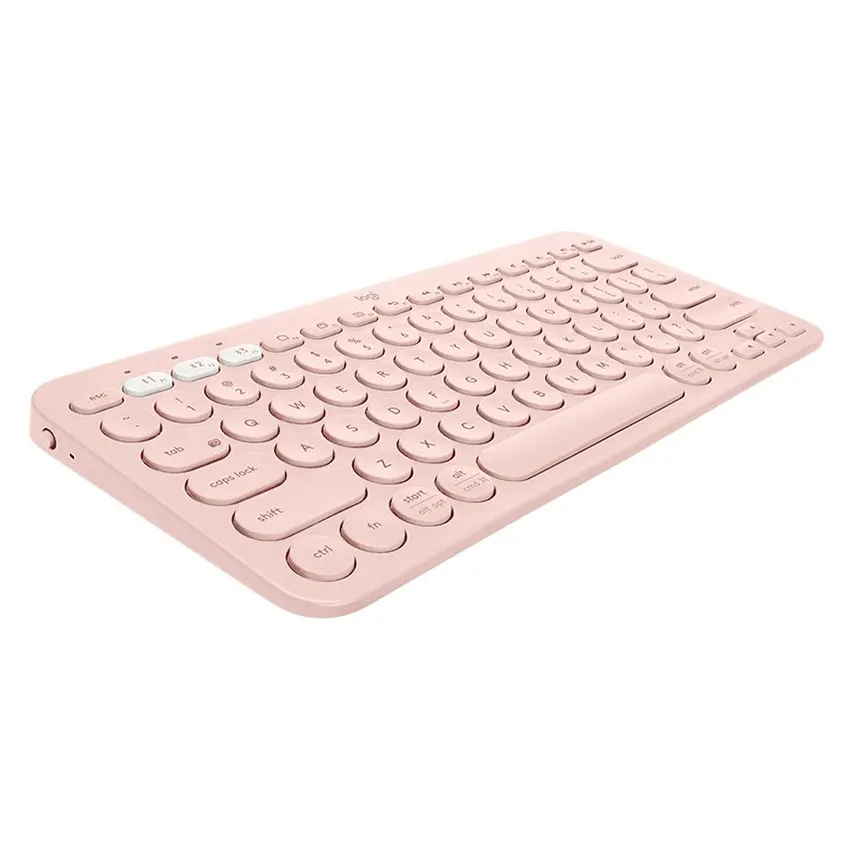 Teclado Inalámbrico Logitech K380, Rosa, Español